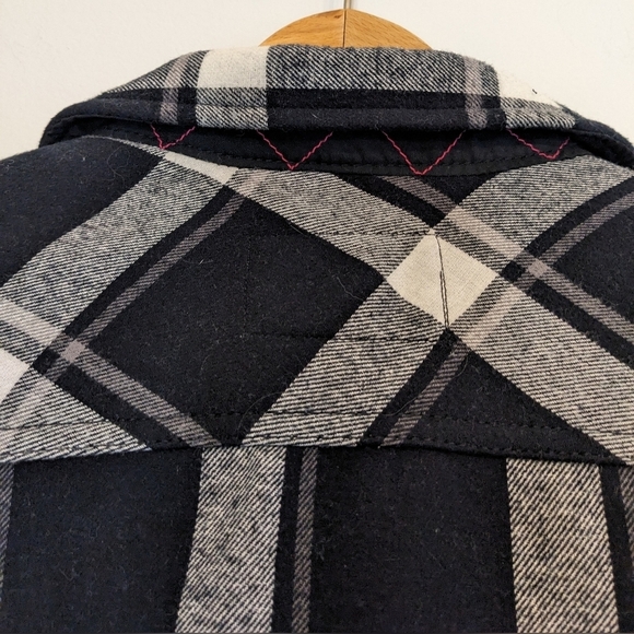 Orvis Fleece-lined Flannel Shirt Jacket, Shacket, Like New, Sz M - Picture 13 of 14